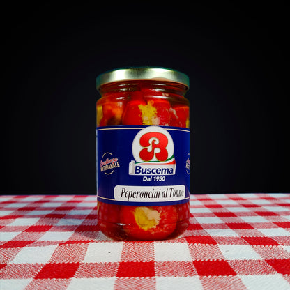 SOTTOLIO PEPERONCINI AL TONNO 280g