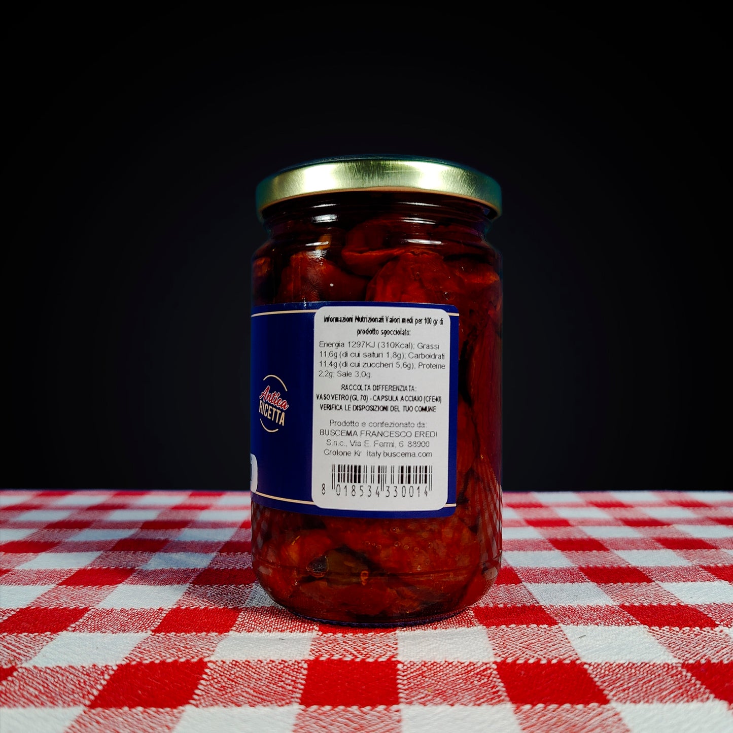 SOTTOLIO POMODORI SECCHI 280g