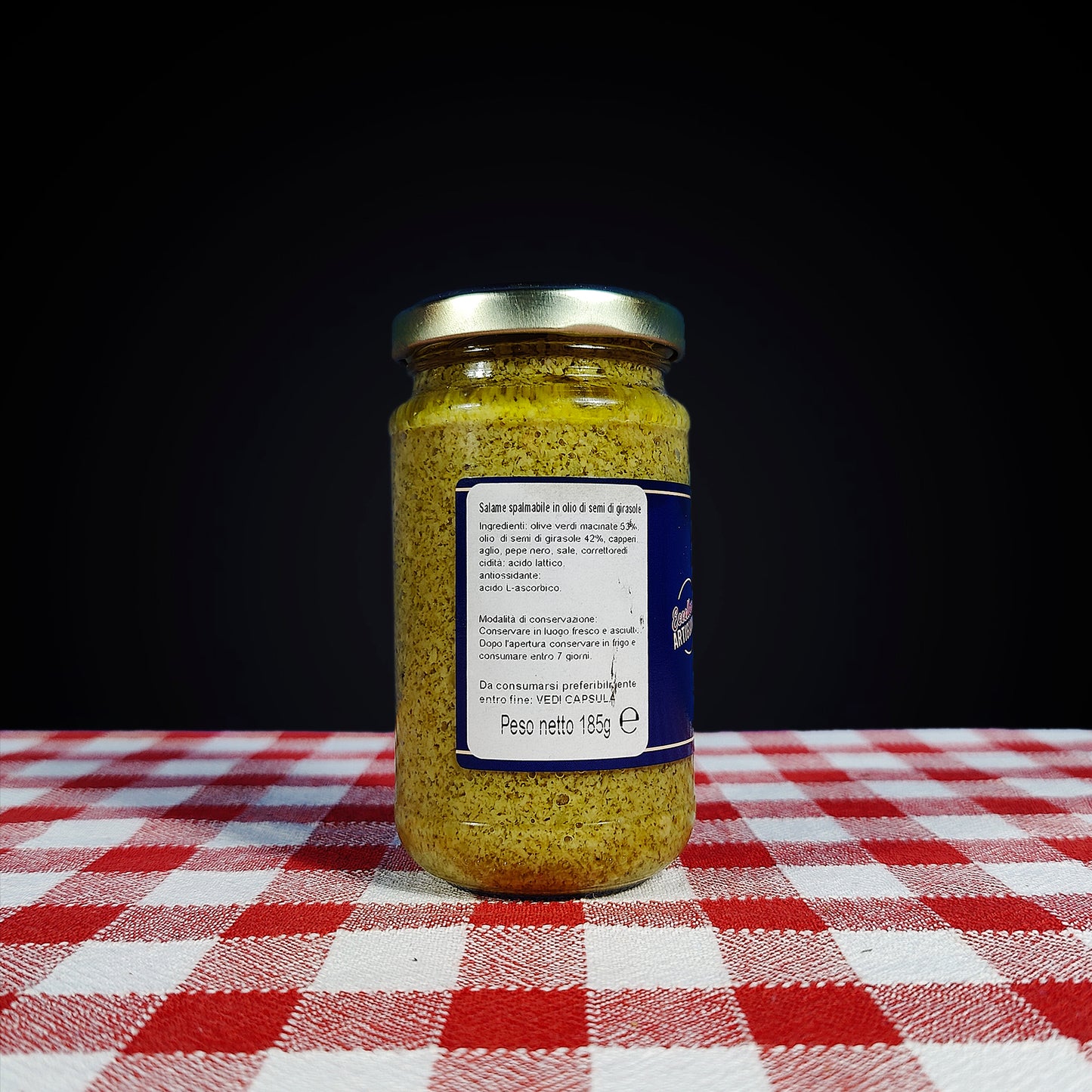 PATE' DI OLIVE VERDI 185g